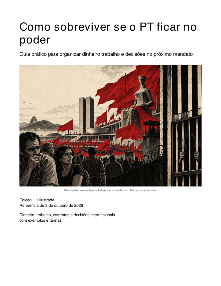 Capa do ebook sobre continuidade do PT
